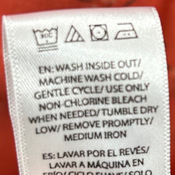 Beachlunchlounge Orange Floral Cottagecore Tiered Peasant Dress Size XL - Picture 10 of 10